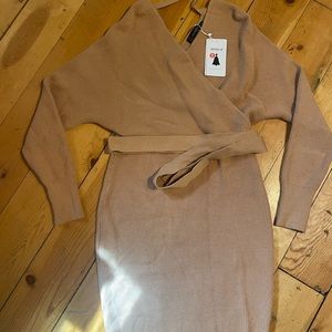 Brown Sweater Dress NWT